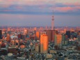 夕暮れの東京スカイツリー