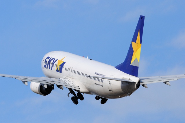 スカイマーク空へ