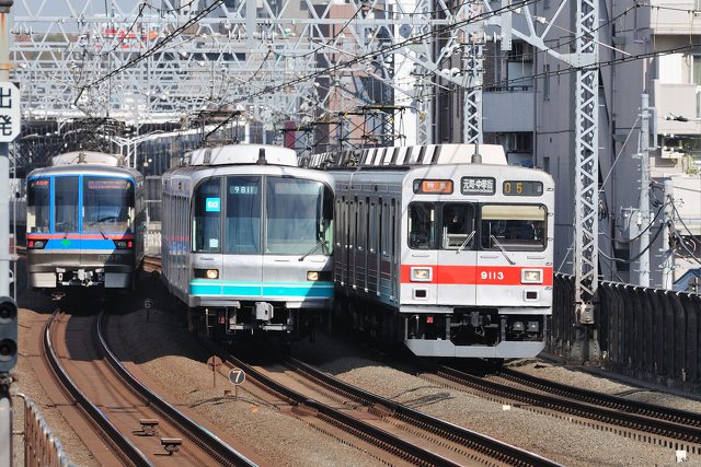 東横線 南北線 三田線