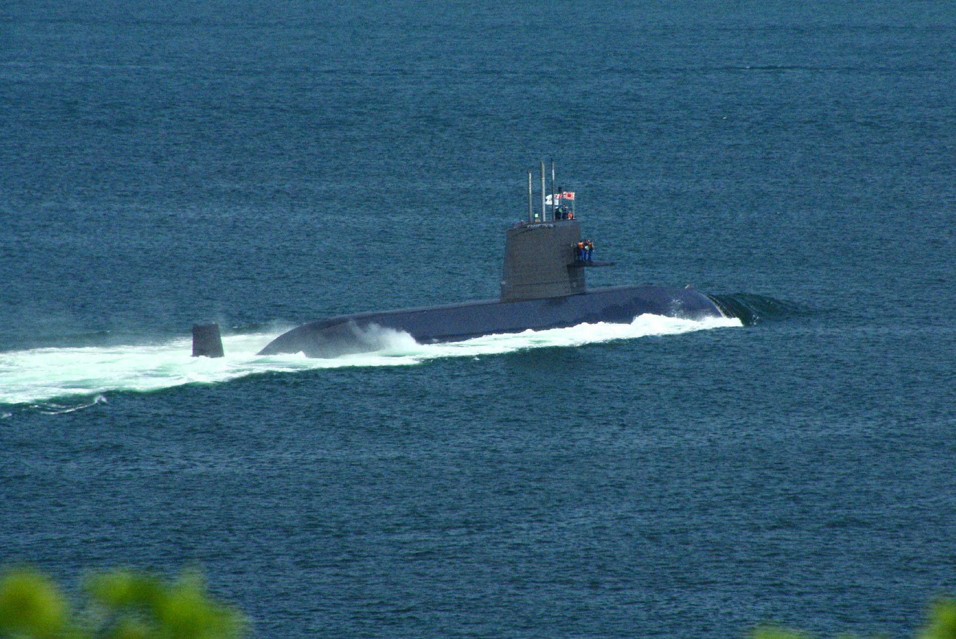 船舶 出港 海自潜水艦 壁紙19x1284 壁紙館