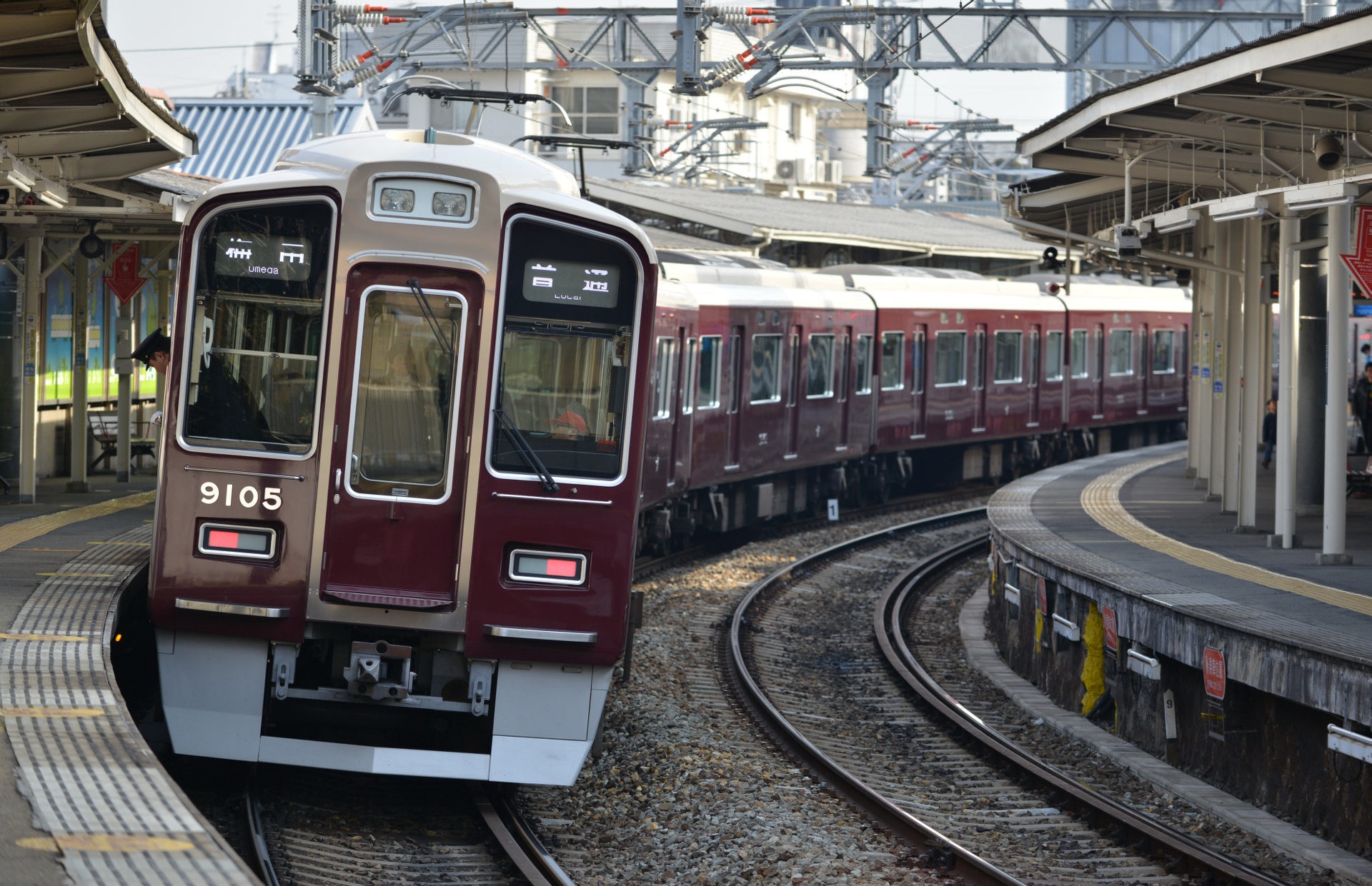 鉄道 電車 阪急電車 9100系 壁紙19x1241 壁紙館