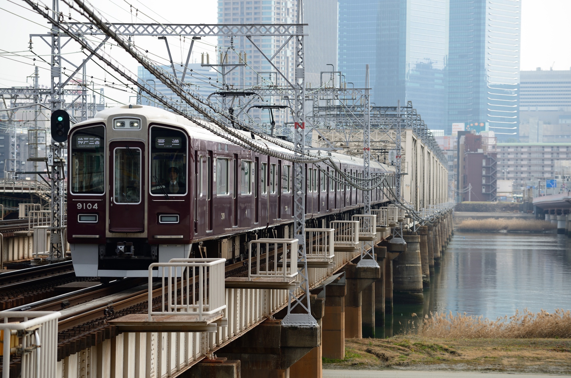 鉄道 電車 阪急9000系 壁紙19x1273 壁紙館