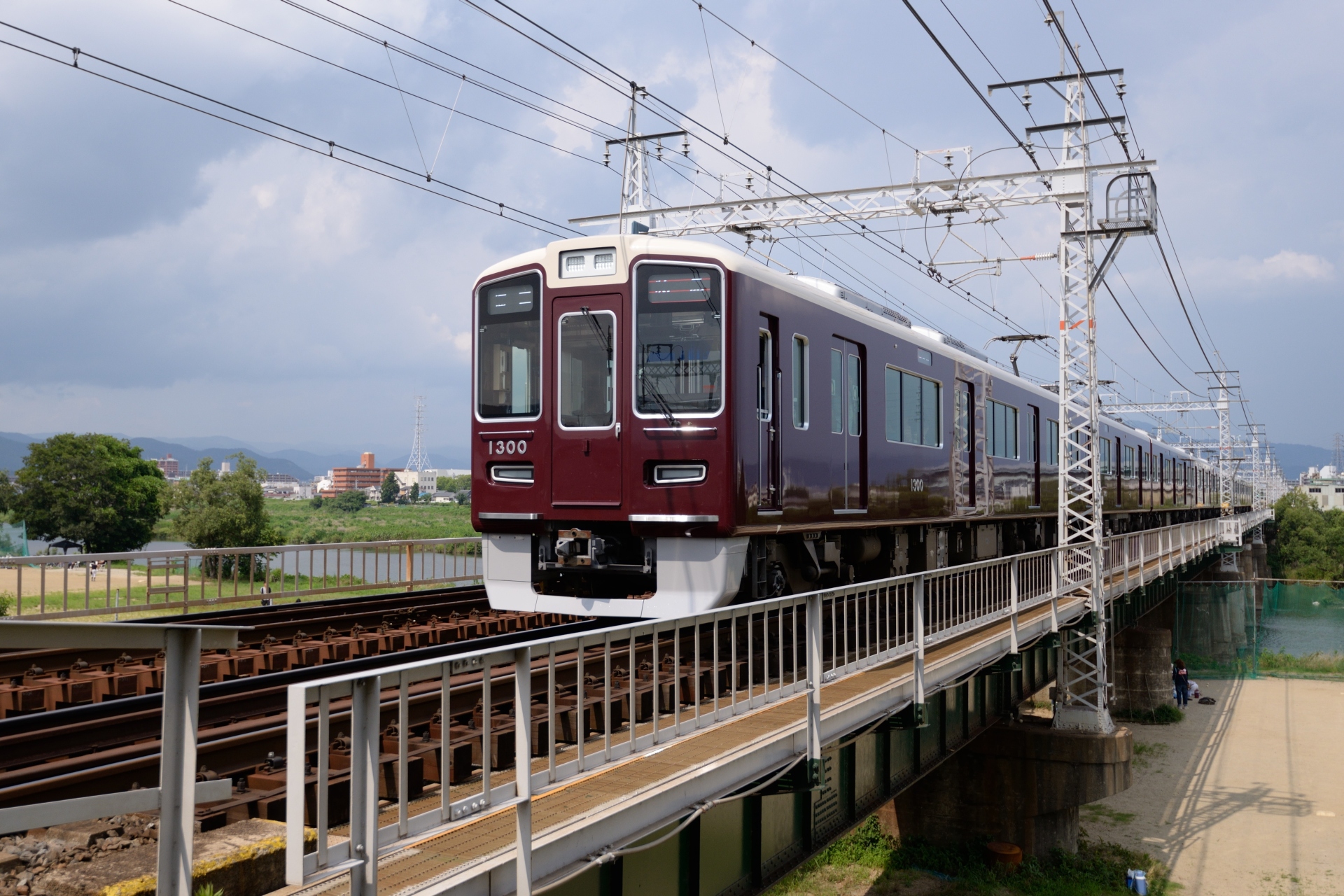 鉄道 電車 1300系 阪急京都線 壁紙19x1280 壁紙館