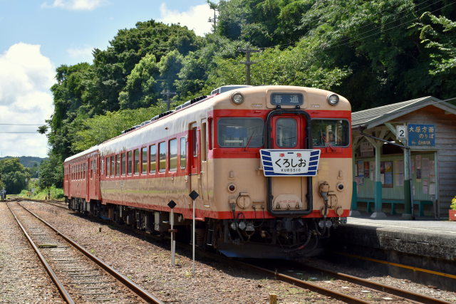 大多喜駅 キハ準急