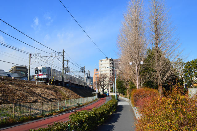 東上線沿線風景～冬