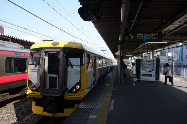 E257系特急「新宿さざなみ」