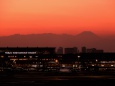 富士山と飛行機