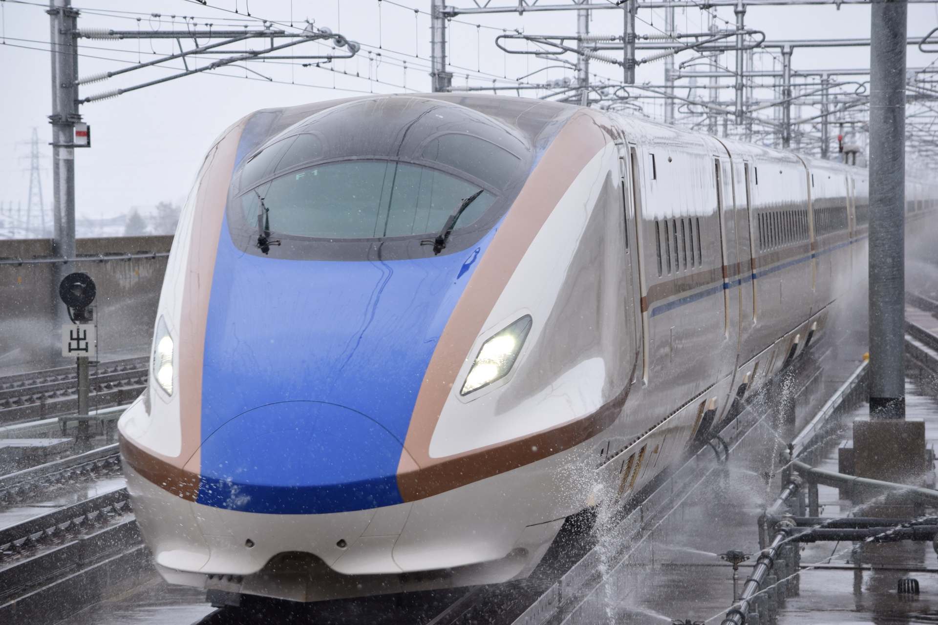 鉄道 新幹線 雪にも負けず 壁紙19x1280 壁紙館