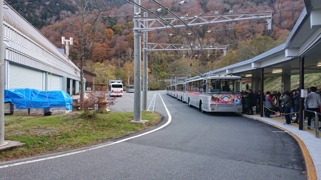 トロリーバス扇沢