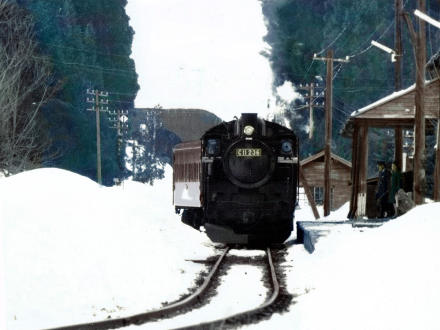 冬の只見線～1969年～4