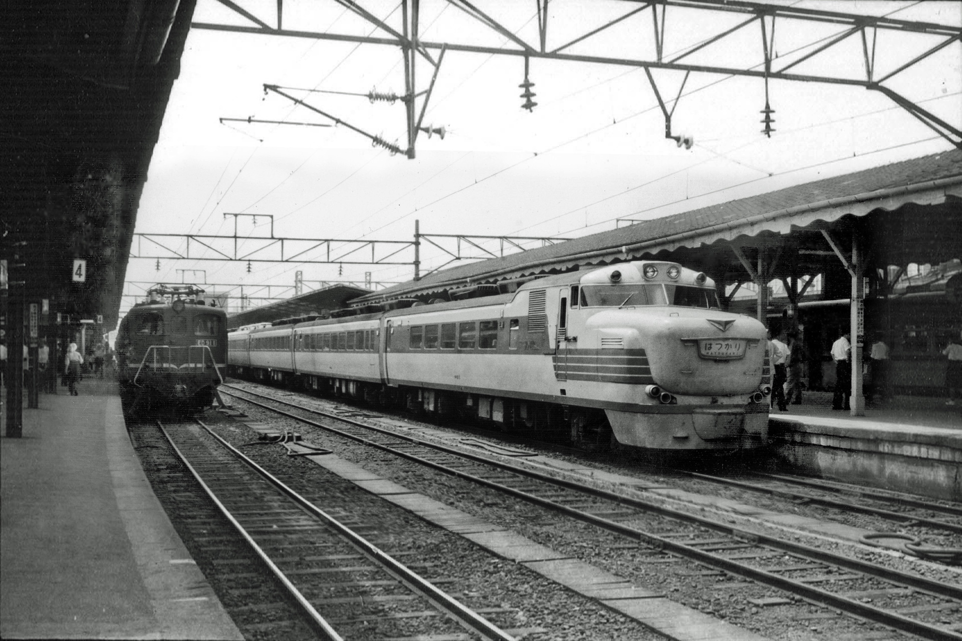 鉄道 気動車 ディーゼル特急はつかり 1963年 壁紙19x1280 壁紙館