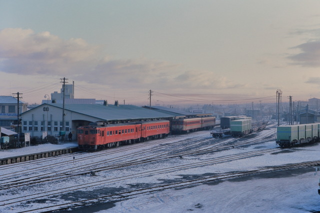 昭和の鉄道159 根室駅にて