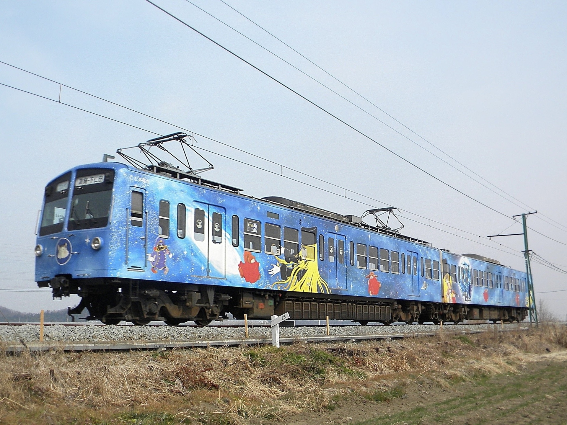 鉄道 電車 銀河鉄道999号 壁紙19x1440 壁紙館