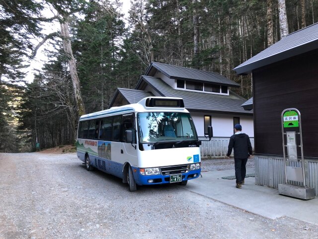 北沢峠にて