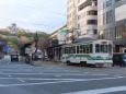 熊本城と路面電車